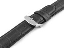 ЧЕРНЫЙ КОЖАНЫЙ РЕМЕШОК ДЛЯ ЧАСОВ AMAZONAS 20 5050