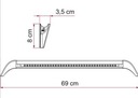 Lampa LED Fiamma na zewnątrz z rynną nad drzwi Waga produktu z opakowaniem jednostkowym 0.2 kg