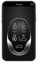 CONTROL UNIT LOCK CENTRAL BARAKUDA C-4 REMOTE CONTROL SMARTFON BLUETOOTH,ANDROID/IOS 