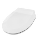 СИДЕНЬЕ ДЛЯ УНИТАЗА МЕДЛЕННО ЗАКРЫВАЮЩЕЕСЯ ИЗ ДЮРОПЛАСТА 42х36СМ SANIT-PLAST