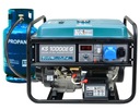 ГЕНЕРАТОР K&S KS 10000E G ГЕНЕРАТОР 8 кВт 230 В AVR PB/LPG