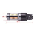 СВЕТОДИОД LED 66 SMD 4014 W21\/5W WY21\/5W 7443 CANBUS DUAL фото 6