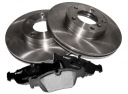 Диски x2 + колодки ПЕРЕДНИЕ для BMW 3 E36 E46 286x22