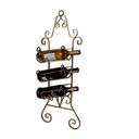 МЕТАЛЛИЧЕСКАЯ ПОДСТАВКА НА 3 БУТЫЛКИ - БУТЫЛОЧНАЯ МАШИНА - ВИНО