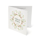 СВАДЕБНЫЕ ПРИГЛАШЕНИЯ ХОЛСТ, бохо, деревенские венки