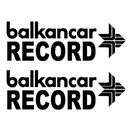 Наклейки BALKANCAR RECORD для вилочных погрузчиков 60 см
