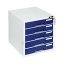 Шкаф-контейнер для сортировки документов, офис с 5 ящиками