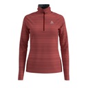 ODLO BLUZA DAMSKA MIDLAYER 1/2 ZIP SILVRETTA