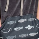 МОКИ пончо - воздушный змей - пляж - Aztec Fish - M