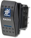 CARLING PRZELACZNIK IP68 WLACZNIK LED 12-24V 20A NIEBIESKI RADIO
