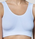 Белый бесшовный спортивный топ Gatta - XL