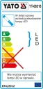 YATO ФАРА СЕРВІСНА COB LED (СВІТЛОДІОД) 5W + 3W 600LM  (7171601412) фото min 12