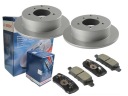 ЗАДНИЕ ДИСКИ + КОЛОДКИ BOSCH MITSUBISHI LANCER 08-