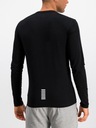 EA7 EMPORIO ARMANI TRIČKO LONGSLEEVE M Dominujúca farba čierna