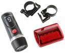 Велосипедные фонари передние и задние SET 1330