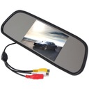 5-дюймовый автомобильный ЖК-монитор для камеры заднего вида в зеркале