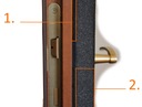 Звукоизолирующий коврик ПЕНА с клеем, губка 25 мм, с черным фильтром