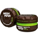 STRONG Matte Pomade NISHMAN Styling Matte Wax 08 Wax 150мл
