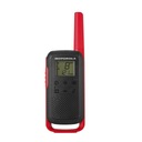 WALKWAY Łoki Toki MOTOROLA T62 до 8 км Walkie Talkie Red