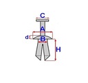 W166 X166 W251 W220 W639 REMACHE WYCISZENIA DE CAPO 