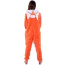 LISEK Lis PIŻAMA Kigurumi Onesie Przebranie Kombinezon Kostium M 155-164 cm