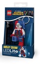 LEGO SUPER HEROES PŘÍVĚSEK NA KLÍČE LED HARLEY QUINN LGL KE99