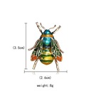 Брошь Зеленая пчела WASP INSECT, высокое качество