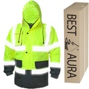 УТЕПЛЕННАЯ ЗИМНЯЯ СВЕТООТРАЖАЮЩАЯ РАБОЧАЯ КУРТКА XXL