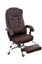 Регулируемый офисный стул BROWN FBK03 с подставкой для ног