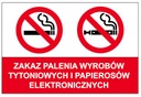 ТАРЕЛКА ДЛЯ НЕКУРЯЩИХ 20x30 dibond E СИГАРЕТЫ