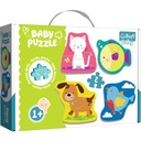 ПАЗЛ BABY CLASIC PET ANIMALS 12M+ КУБИКОВ
