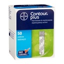 Тест-полоски для глюкометра Contour Plus 50 полосок