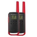 WALKWAY Łoki Toki MOTOROLA T62 до 8 км Walkie Talkie Red