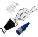 ТЕСТЕР SZCZELNOSCI УЩІЛЬНЮВАЧІ ГОЛОВКИ CO2 + ЗАСІБ РЕАКТИВНИЙ 15 ML  (15087977255) фото min 6