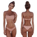 БРАЗИЛЬСКИЙ БИКИНИ КУПАЛЬНИК ИЗ ДВУХ ЧАСТЕЙ СЕКСУАЛЬНЫЙ КОСТЮМ ТОП ЦВЕТА S