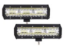 JUEGO 2 X HALÓGENO FARO EN FUNCIONAMIENTO DIODO LUMINOSO LED - 180W 10-30V 