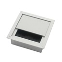 АЛЮМИНИЕВЫЙ КАБЕЛЬНЫЙ ВВОД СНЯТЫЙ 80x80MM x4 ШТ.