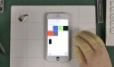 ЖК-ЭКРАН С СЕНСОРНЫМ УПРАВЛЕНИЕМ И СТЕКЛЯННОЙ РАМКОЙ для iPhone 5G черный