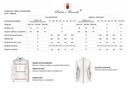 Koszula Biała Pietro Monnti slim 38 164-170 Rozmiar kołnierzyka 38