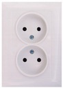 WSA LC-14 двойной розетки без заземления