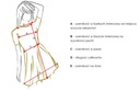 B032 Šaty s kimonovými rukávmi - béžová S/M Dominujúci vzor pruhy