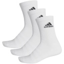 ДЛИННЫЕ НОСКИ ADIDAS ORIGINALS 46-48 БЕЛЫЕ, 3 ПАКЕТА