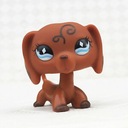 LPS Littlest Pet Shop Pies jamnik z wzorkiem