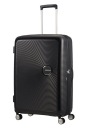Збільшувана чорна валіза American Tourister Soundbox 77 см