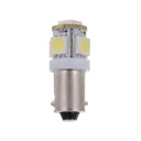 LUZ DIODO LUMINOSO LED 5 SMD 5050 T4W BA9S POSTOJOWKA POZYCJA 