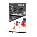 ROLL-UP NYOMTATÁS ROLLUP 150x200cm BLOCKOUT, SOPLIGHT 330 gramm,MUTOH MINŐSÉG Márka más