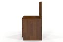 DSI-meble: borovicový nočný stolík BERGMAN HIGH Výška nábytku 66 cm