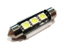 ЛАМПОЧКА 3 LED 5050 SMD ТРУБА 39мм C5W C10W CANBUS