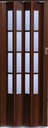 VIVALDI АРМОРИОННЫЕ ДВЕРИ ИЗ КРИСТАЛЛИЧЕСКОГО СТЕКЛА МАХАГОНИ 56 СМ