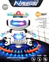 VEĽKÝ ROBOT ANDROID 360 LED HRA SVIETI CHODÍ Kód výrobcu 33364